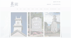 Desktop Screenshot of marionartcenter.org